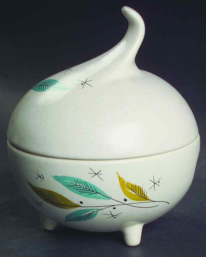 Daybreak (Freeform) Sugar Bowl & Lid by Salem-1