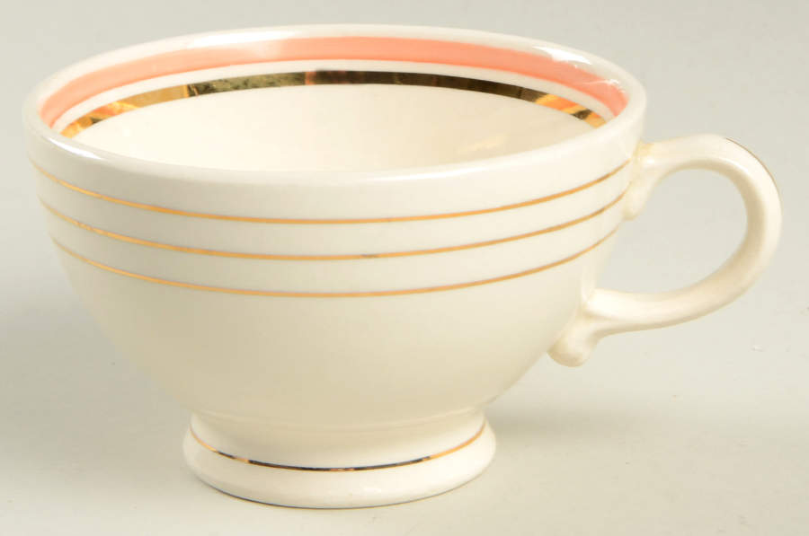 Georgian Salmon Footed Cup by Salem-1