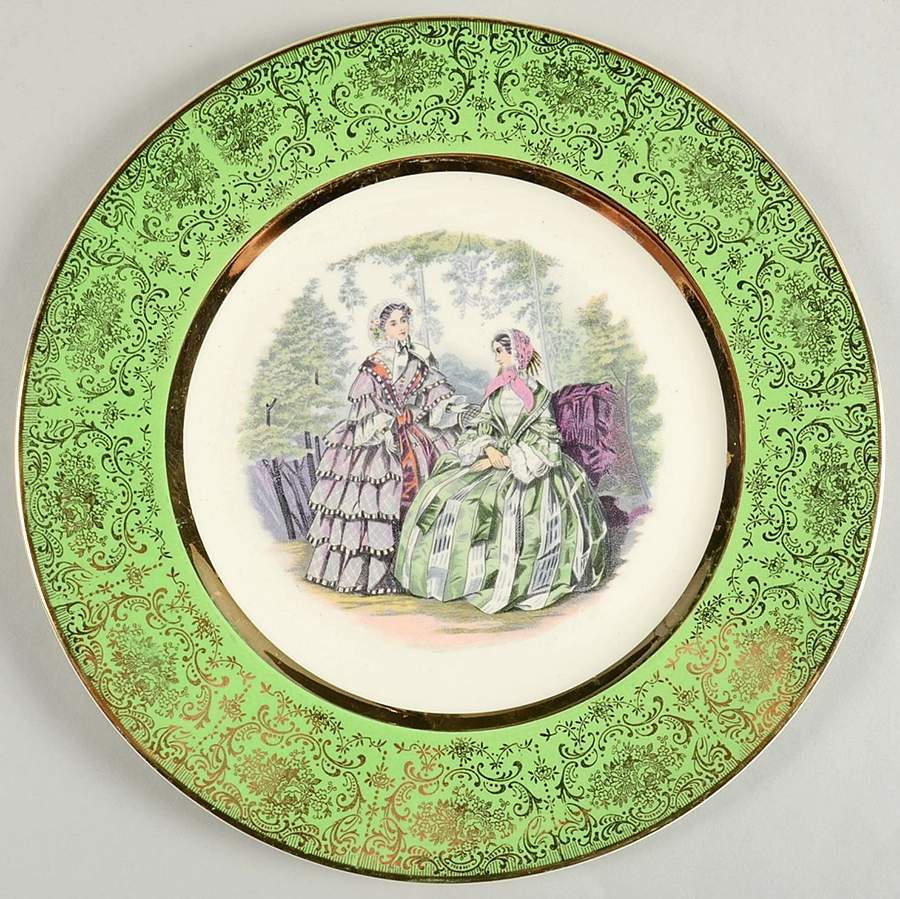 Godey Prints Service Plates Service Plate (Charger) by Salem-1
