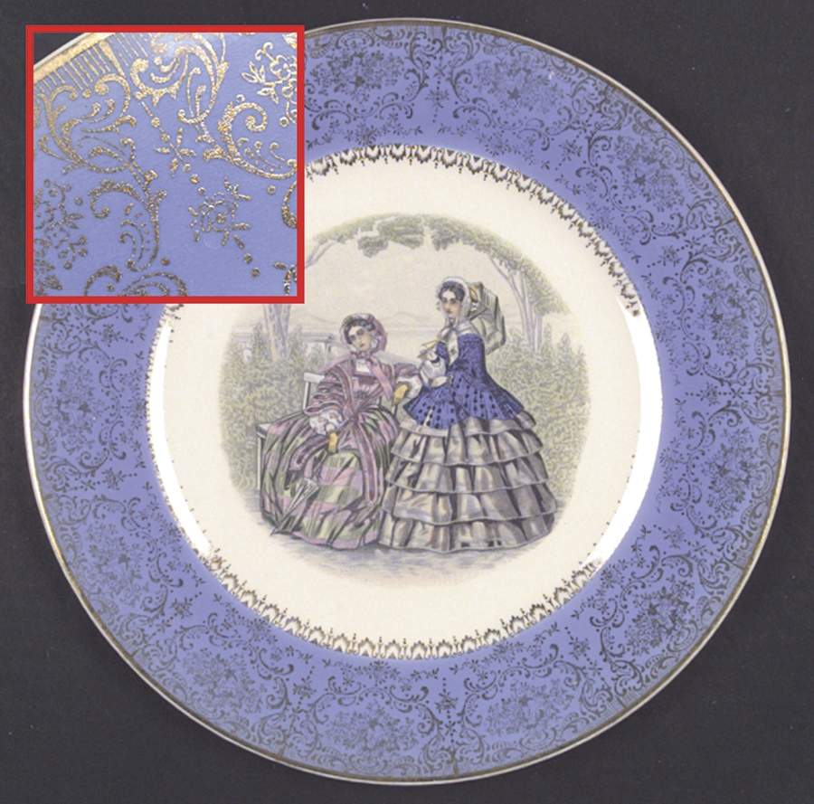 Godey Prints Service Plates Service Plate (Charger) by Salem-1