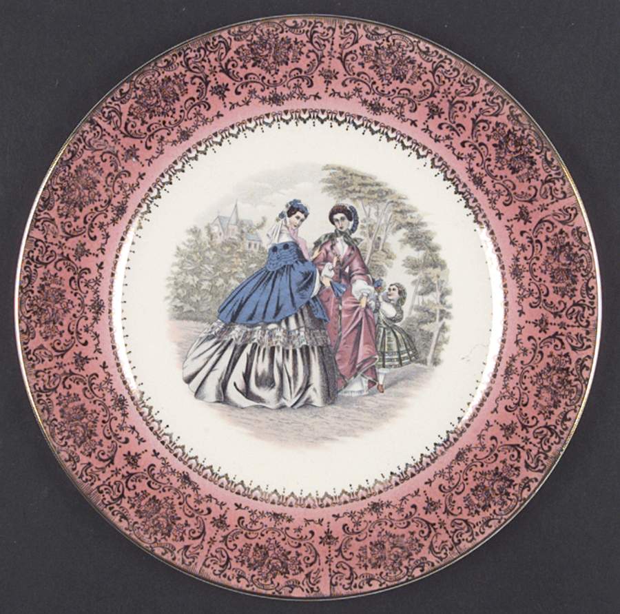 Godey Prints Service Plates Service Plate (Charger) by Salem-1