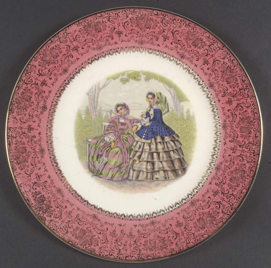 Godey Prints Service Plates Service Plate (Charger) by Salem-1