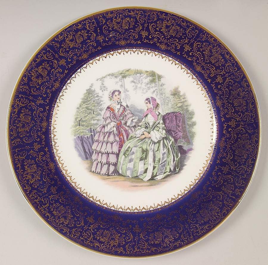 Godey Prints Service Plates Service Plate (Charger) by Salem-1