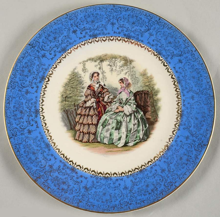 Godey Prints Service Plates Service Plate (Charger) by Salem-1