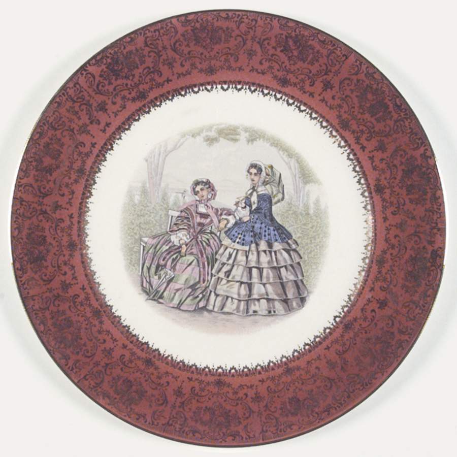 Godey Prints Service Plates Service Plate (Charger) by Salem-1