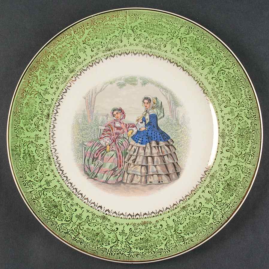 Godey Prints Service Plates Service Plate (Charger) by Salem-1