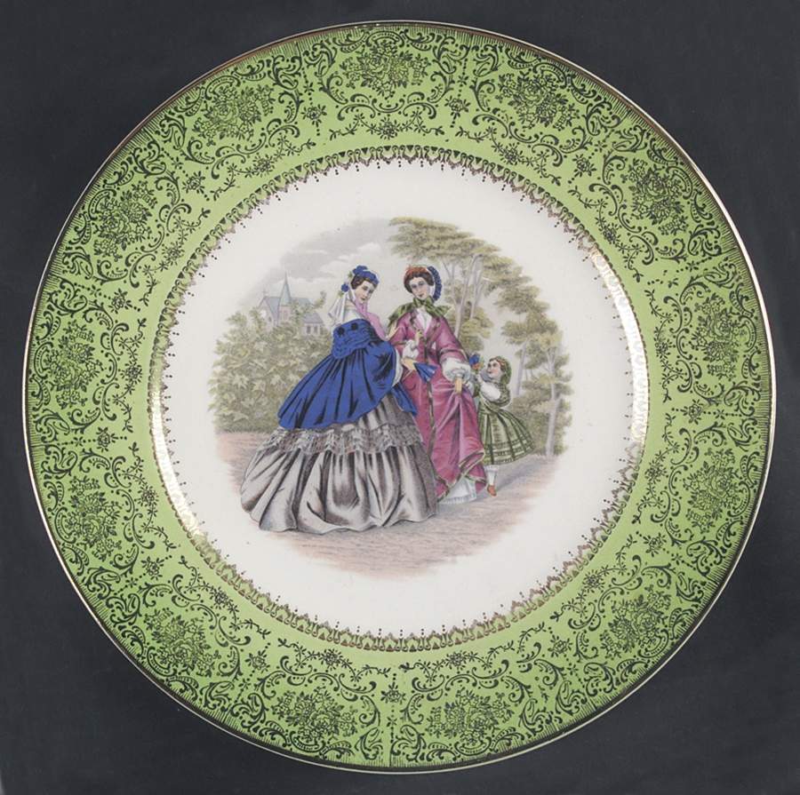 Godey Prints Service Plates Service Plate (Charger) by Salem-1