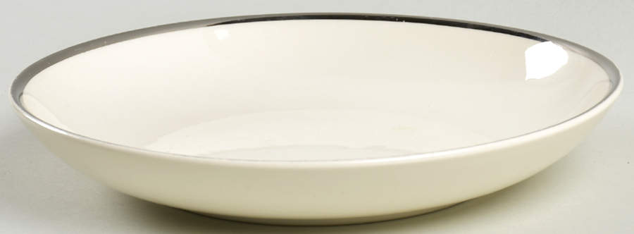 Heirloom Platinum Coupe Soup Bowl by Salem-1