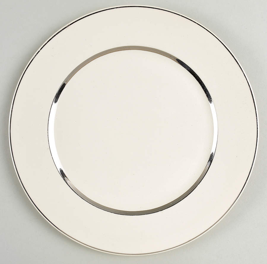 Heirloom Platinum Dinner Plate by Salem-1