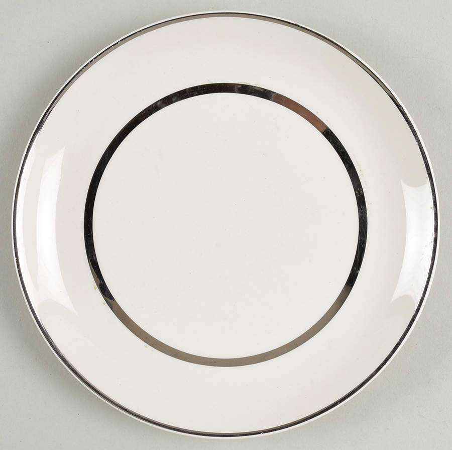Heirloom Platinum Bread & Butter Plate by Salem-1
