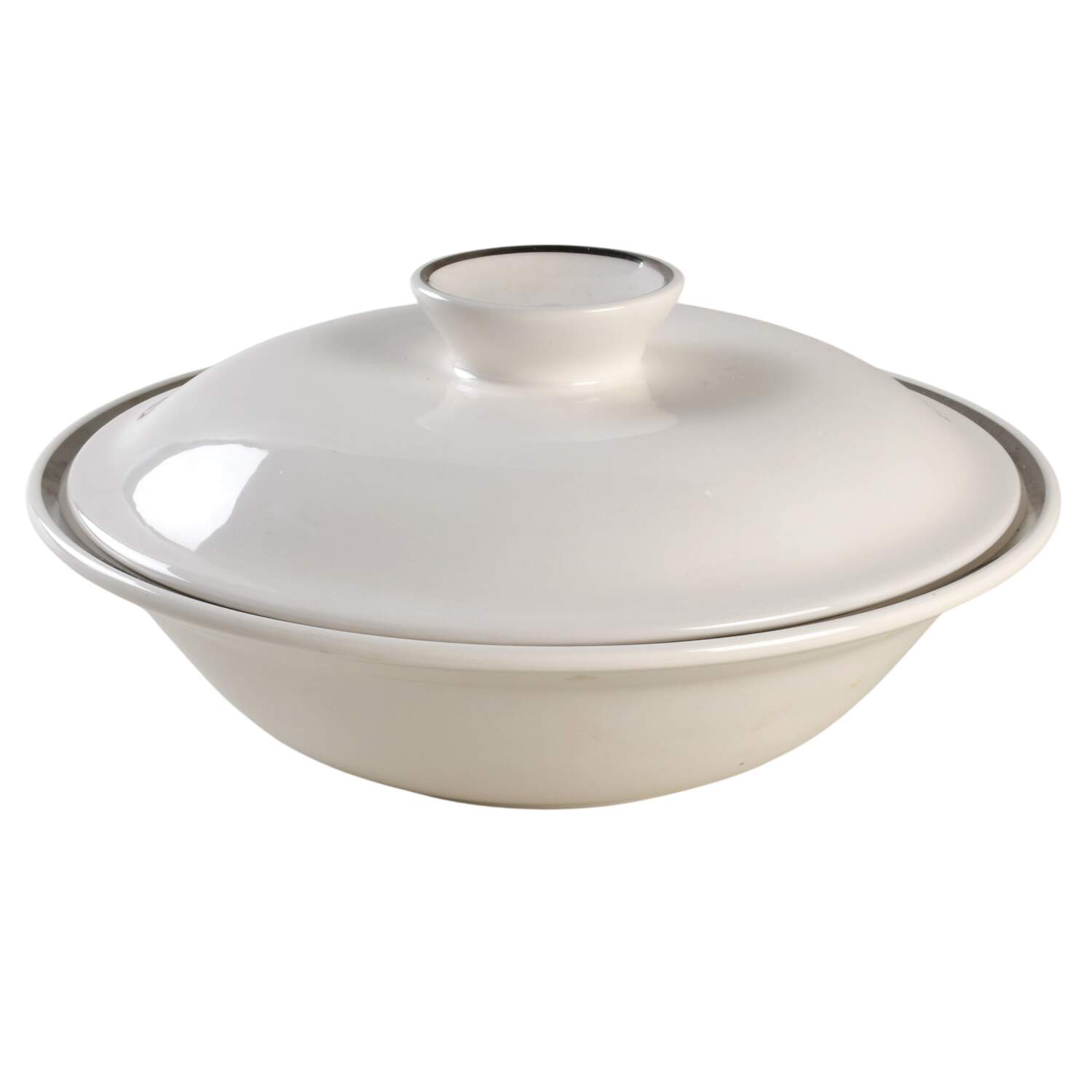 Heirloom Platinum Round Covered Vegetable by Salem-1