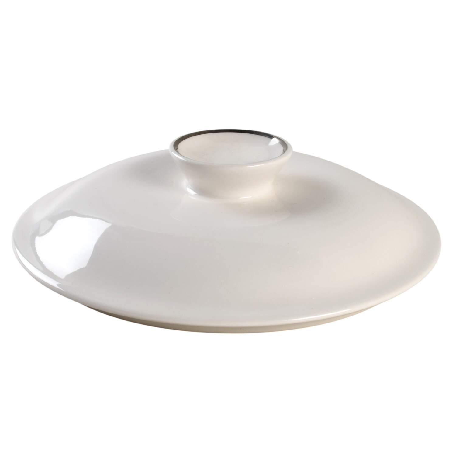 Heirloom Platinum Lid for Round Vegetable by Salem-1