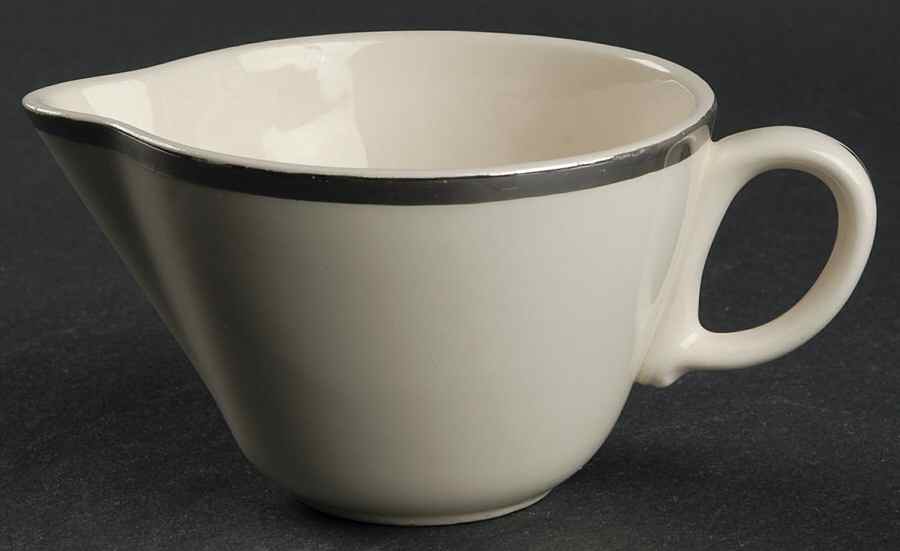 Heirloom Platinum Creamer by Salem-1