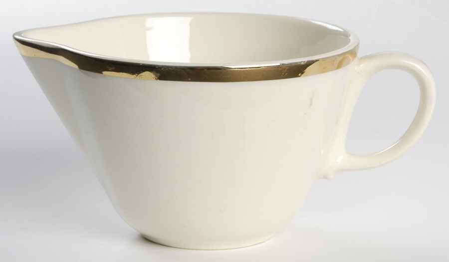 Heirloom Gold Creamer by Salem-1