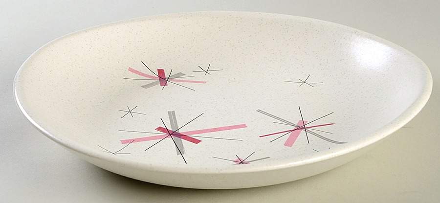 Hop Scotch Pink 9" Round Vegetable Bowl by Salem-1