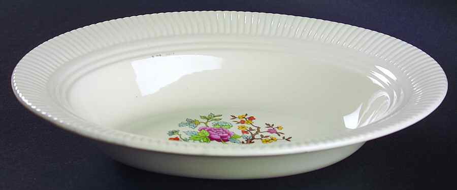 Indian Tree (Victory Shape) 9" Oval Vegetable Bowl by Salem-1