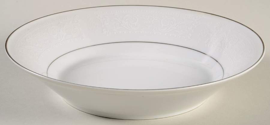 Lace Bouquet Coupe Soup Bowl by Salem-1