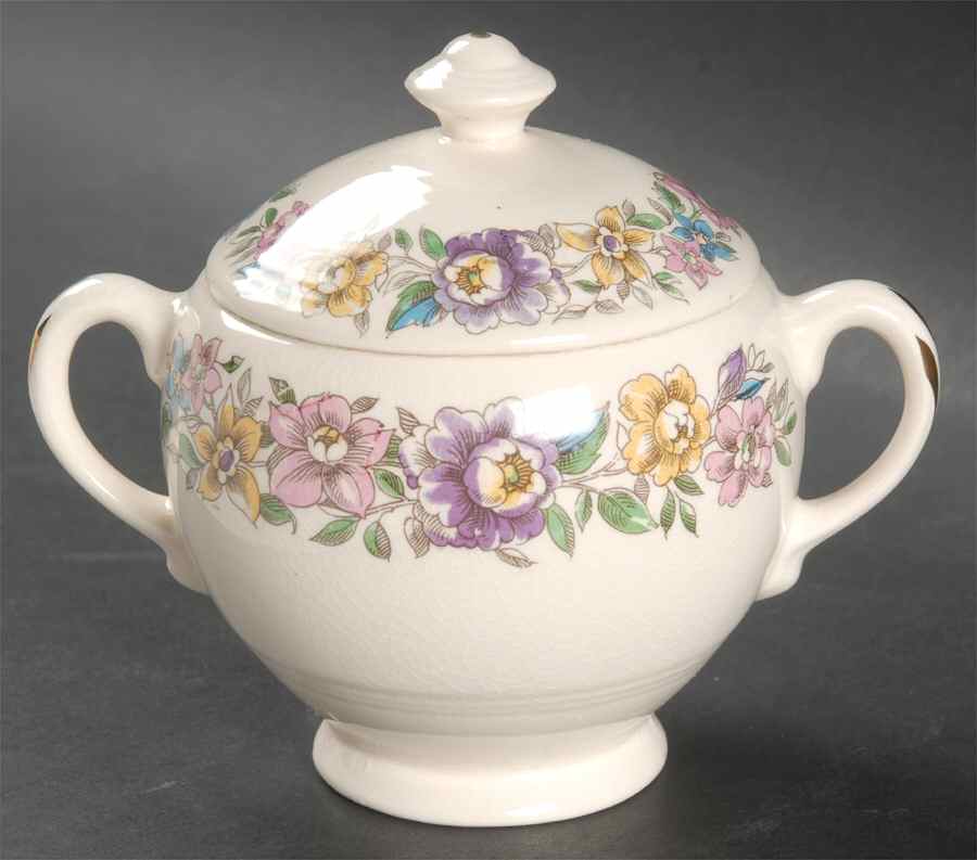 Lansdowne Sugar Bowl & Lid by Salem-1