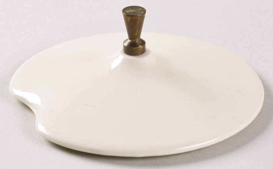Maple Leaf Lid for Round Sauce Boat by Salem-1