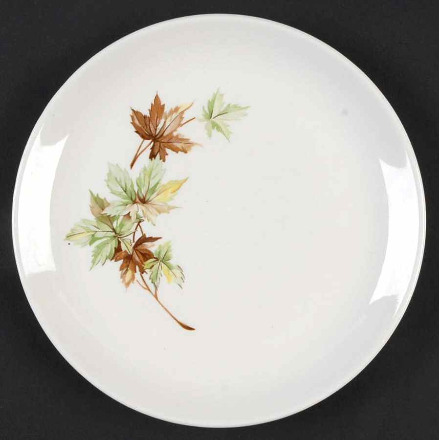 Maple Leaf Bread & Butter Plate by Salem-1