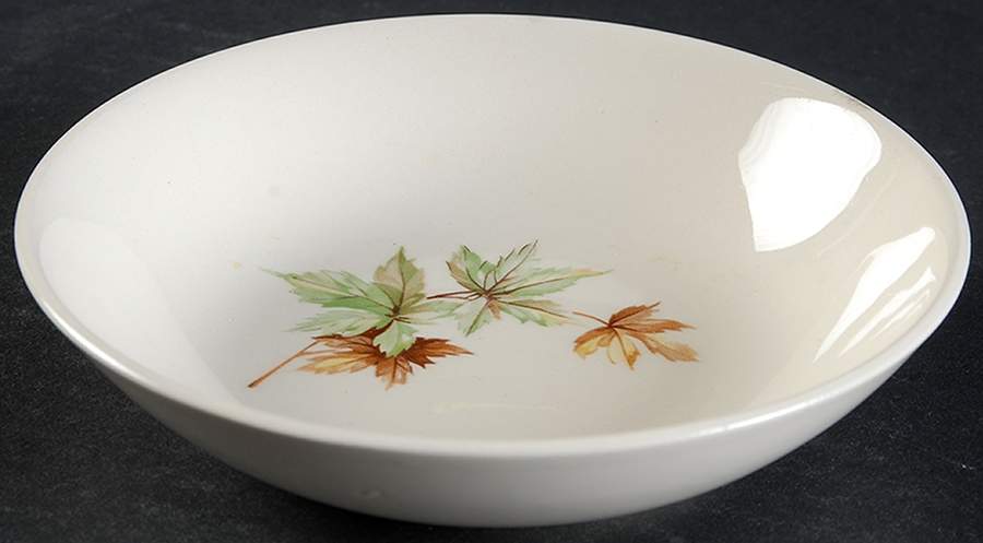 Maple Leaf Fruit/Dessert (Sauce) Bowl by Salem-1