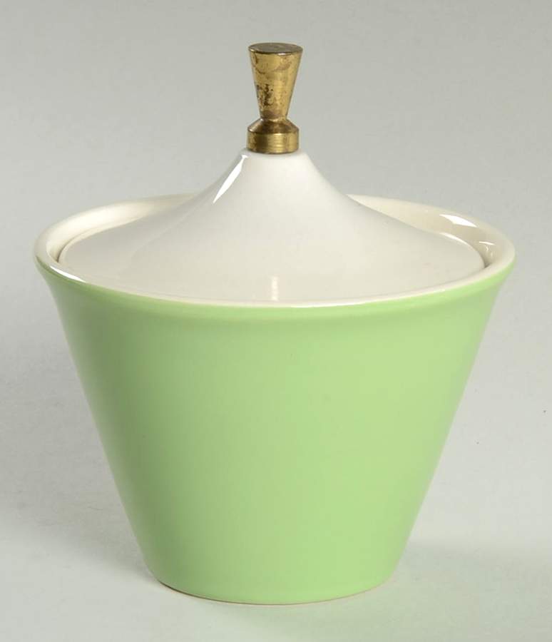 Maple Leaf Sugar Bowl & Lid by Salem-1