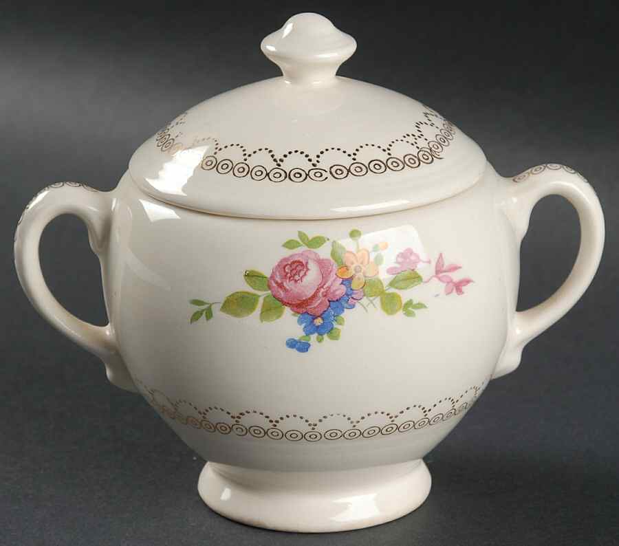 Maryland Sugar Bowl & Lid by Salem-1