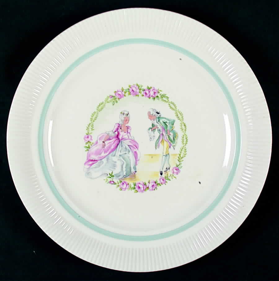 Minuet (China) Dinner Plate by Salem-1