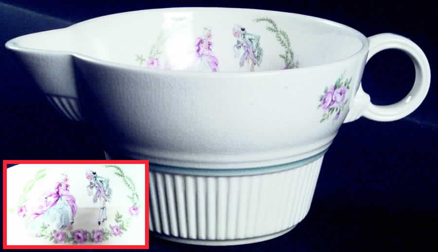 Minuet (China) Gravy Boat by Salem-1