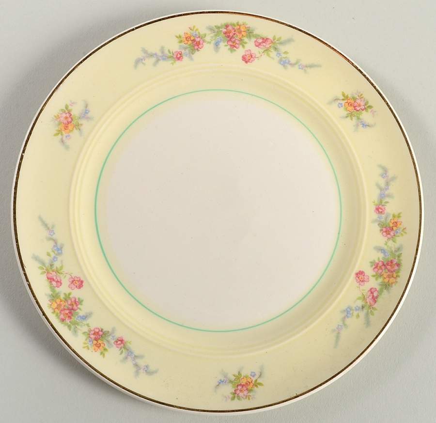 Monticello (Smooth Rim) Bread & Butter Plate by Salem-1