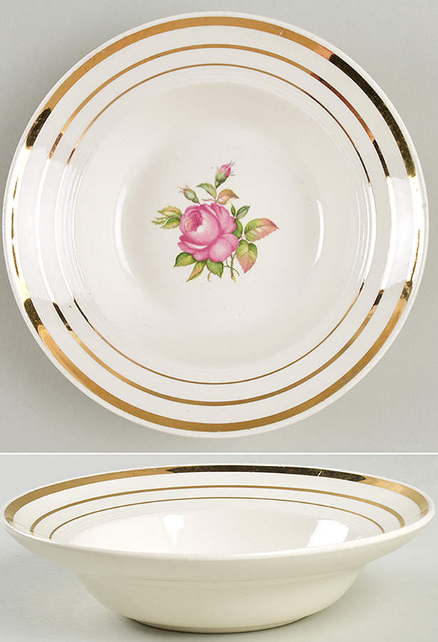 Mt Vernon Rim Cereal Bowl by Salem-1