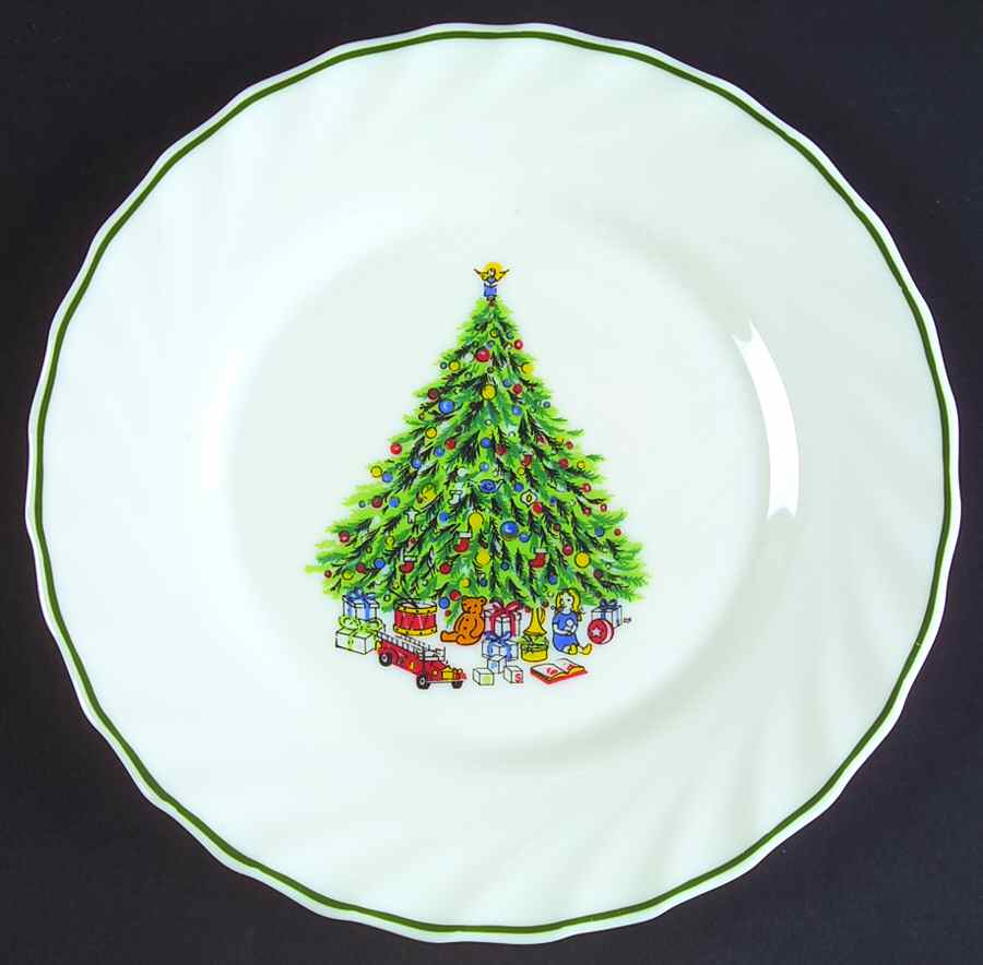 Noel Salad Plate by Salem-1