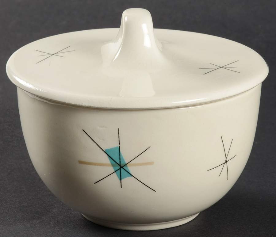 North Star Sugar Bowl & Lid by Salem-1
