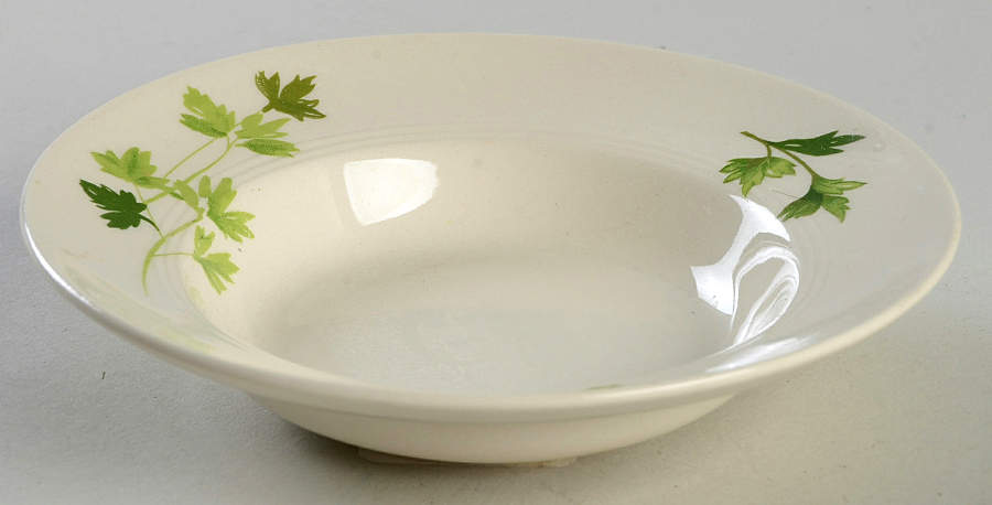 Parsley Rim Fruit/Dessert (Sauce) Bowl by Salem-1
