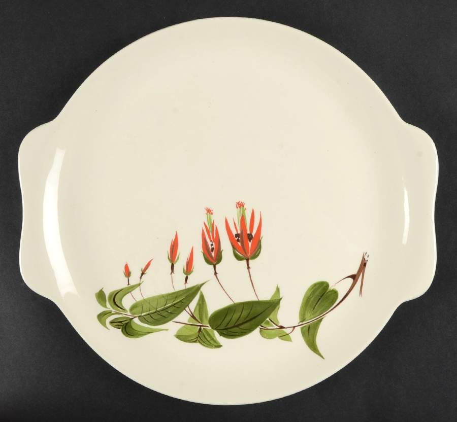 Primrose Handled Cake Plate by Salem-1