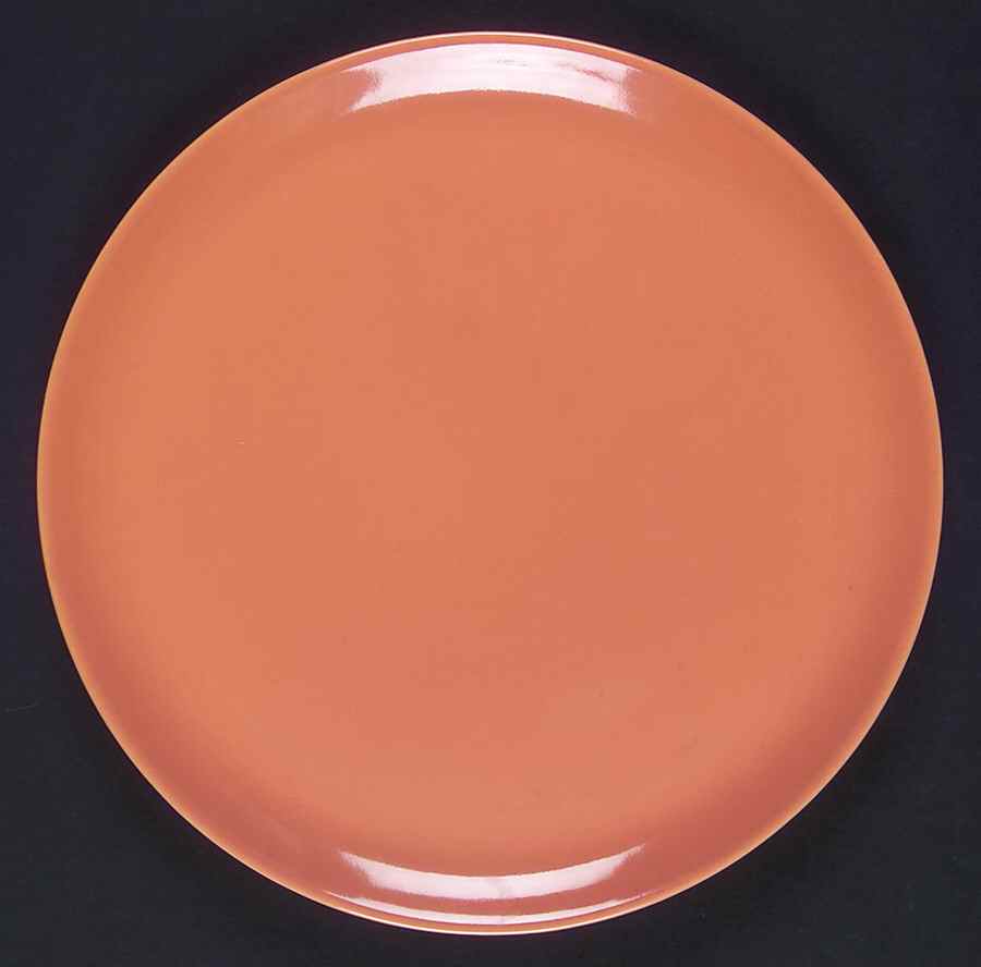 Ranch Style Maple Red Luncheon Plate by Salem-1