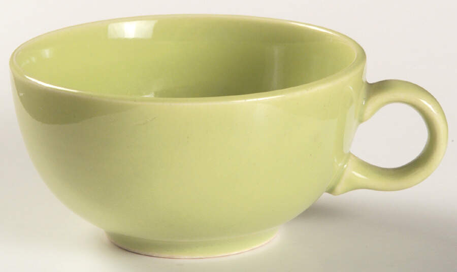 Ranch Style Lime Yellow Flat Cup by Salem-1