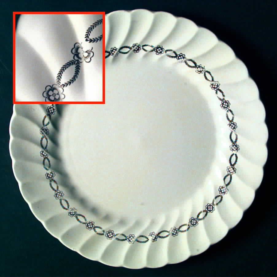 Royal Crown Dinner Plate by Salem-1