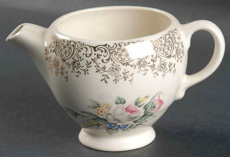 Royal Rose Bouquet Creamer by Salem-1