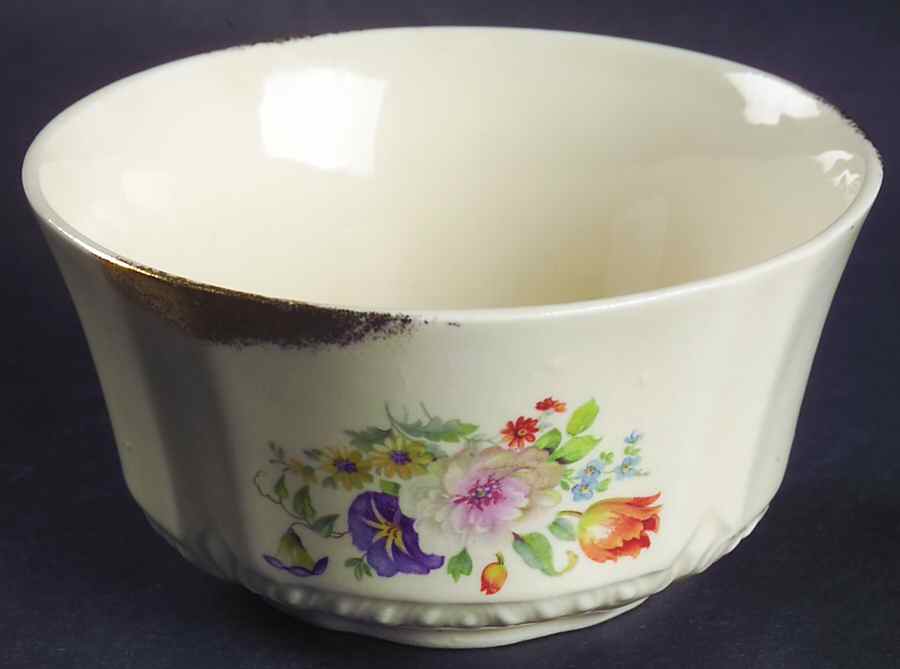 Rust Tulip Cranberry Bowl by Salem-1