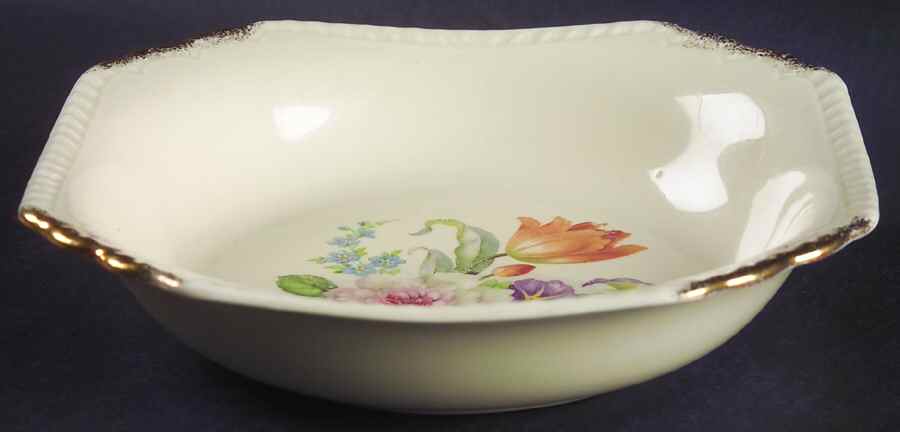 Rust Tulip 8" Round Vegetable Bowl by Salem-1
