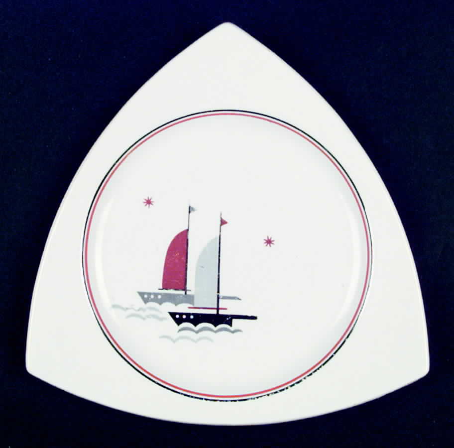Sailing Luncheon Plate by Salem-1