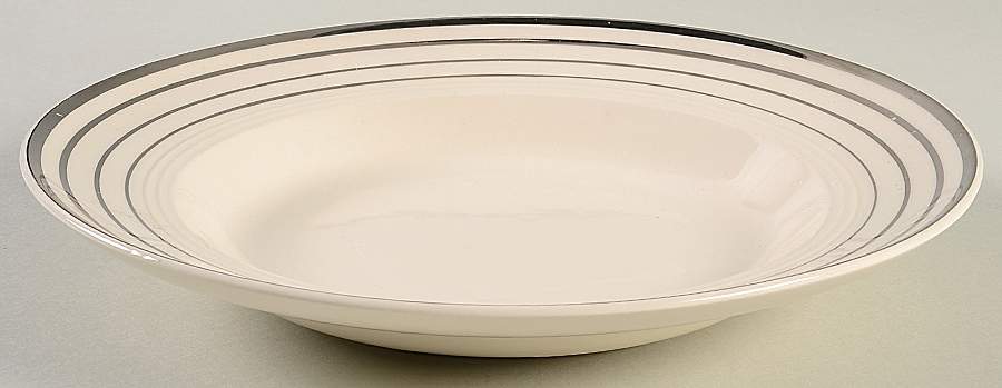 Saphire Rim Soup Bowl by Salem-1