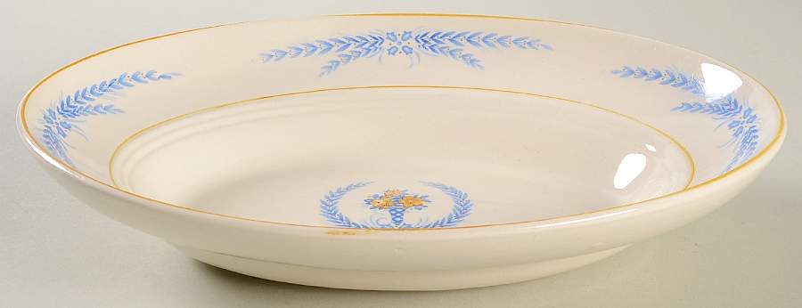 Sheffield 9" Oval Vegetable Bowl by Salem-1
