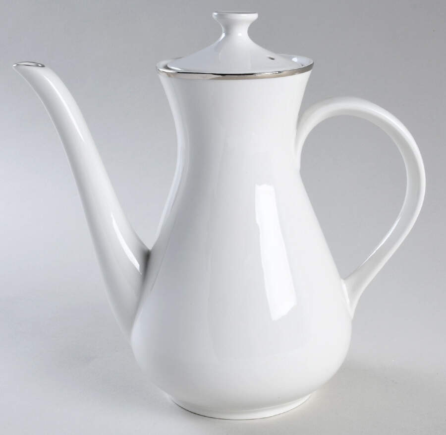Silver Elegance (England) Coffee Pot & Lid by Salem-1
