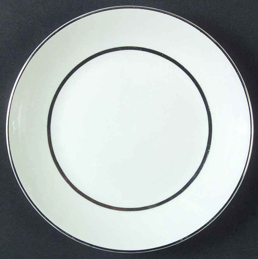 Silver Elegance (England) Salad Plate by Salem-1