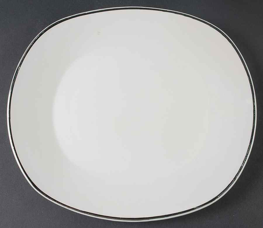 Silver Elegance (England) 11" Oval Serving Platter by Salem-1
