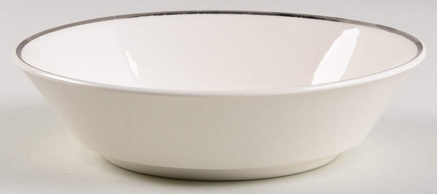 Silver Elegance (American) Coupe Cereal Bowl by Salem-1