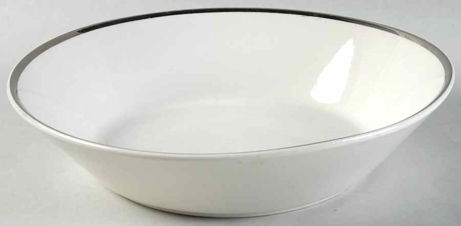 Silver Elegance (American) 9" Round Vegetable Bowl by Salem-1