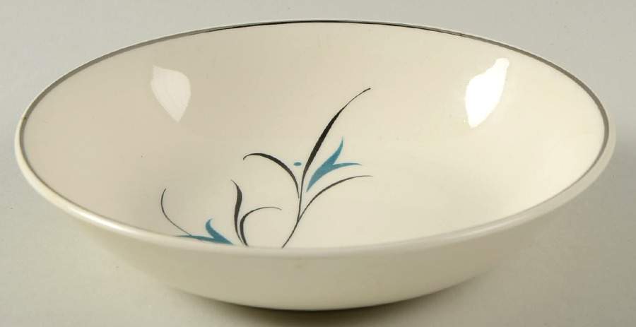 Simplicity Turquoise Fruit/Dessert (Sauce) Bowl by Salem-1